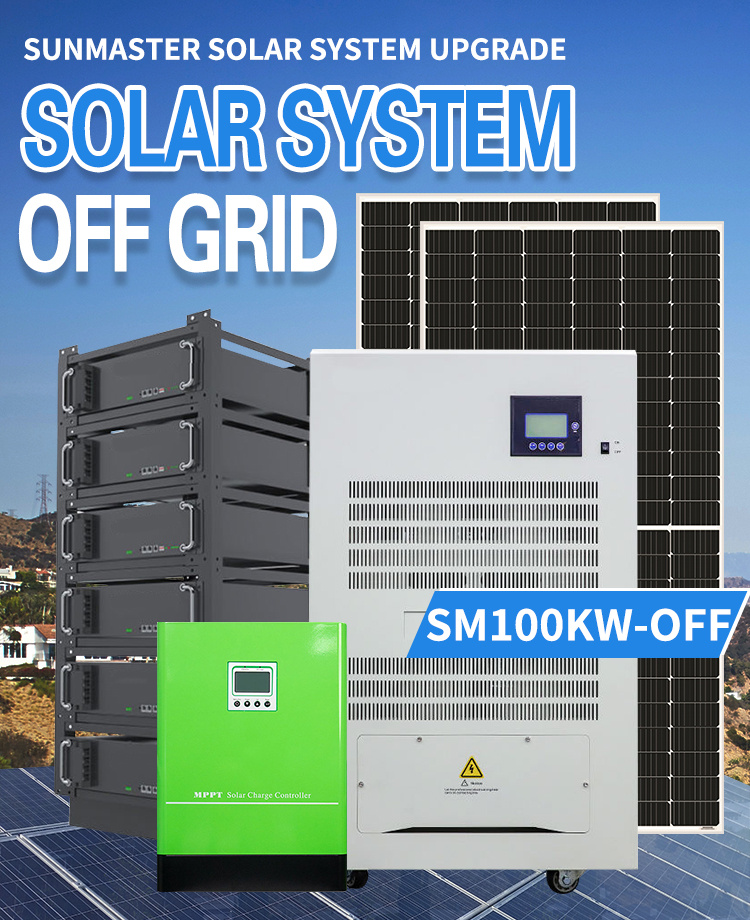 100KW Off Grid Solar System