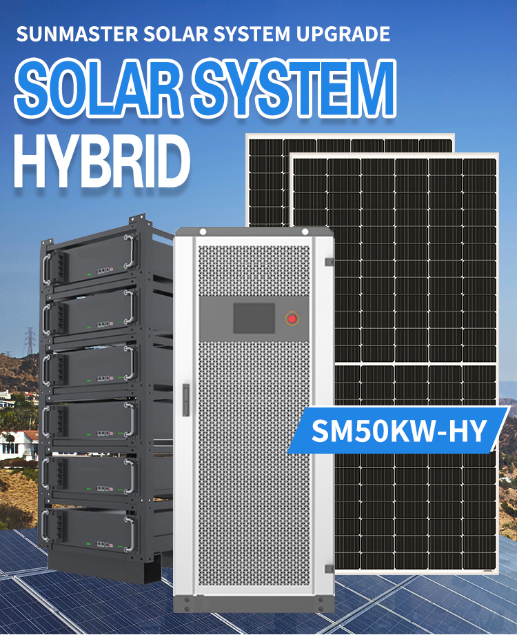 50KW Hybrid Solar System